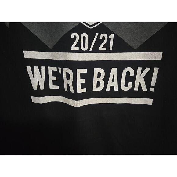 Fulham FC Black 20/21 We're Back! T-shirt Size Large - Picture 5 of 8